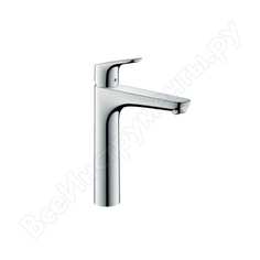 Высокий смеситель для раковины hansgrohe 31608000 focus е2 00000008225