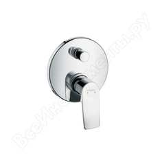 Смеситель для ванны, внешняя часть hansgrohe 31493000 metris 00000008219