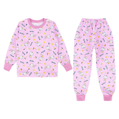 Пижама джемпер/брюки Lanmio, цвет: сиреневый
