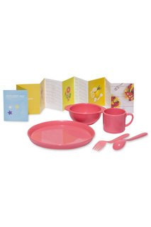 Набор посуды для детей AMILA KIDS, розовый DOSH I HOME