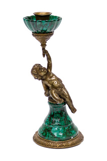 Подсвечник с путти ГЛАСАР