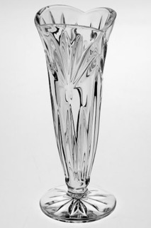Ваза 17 см, на ножке CRYSTAL BOHEMIA