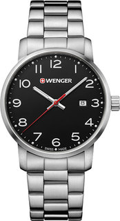 Швейцарские мужские часы в коллекции Avenue Мужские часы Wenger 01.1641.102