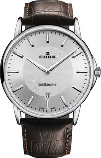 Швейцарские мужские часы в коллекции Les Bemonts Мужские часы Edox 56001-3AIN