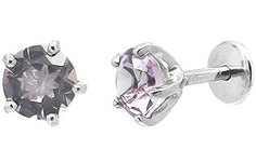 Серебряные серьги Evora