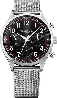 Мужские часы в коллекции Vintage Style Calendar Мужские часы William L. WLAC03NRMM