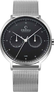 Мужские часы в коллекции Circle Мужские часы Obaku V193GMCBMC