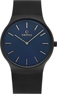 Мужские часы в коллекции Mesh Мужские часы Obaku V178GXBLMB