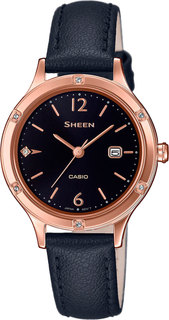 Японские женские часы в коллекции Sheen Женские часы Casio SHE-4533PGL-1AUER