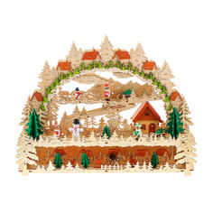 Подсвечник-композиция System expo/star trading village 14 ламп