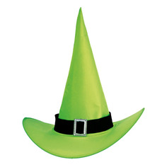 Колпак ведьмы Carnival Toys зеленая
