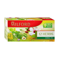 Напиток чайный Milford 12 трав 20 пакетиков