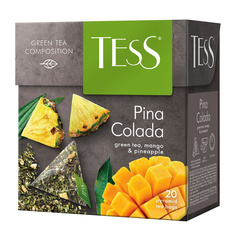 Чай зеленый Tess Pina Colada 20 пакетиков