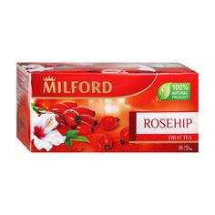 Чай фруктовый Milford шиповник 20 пакетиков