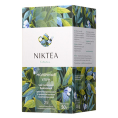 Чай зеленый Niktea Молочный улун 25 пакетиков
