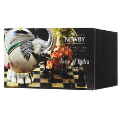 Чайный набор Newby Вкус Индии ароматизированный листовой 75 г