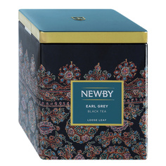 Чай черный Newby Эрл Грей с бергамотом 125 г