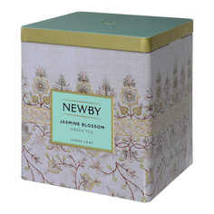 Чай зеленый Newby Цветок Жасмина листовой 125 г