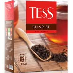 Чай черный Tess Sunrise 100 пакетиков