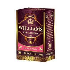 Чай черный Williams Royal Ceylon листовой 200 г