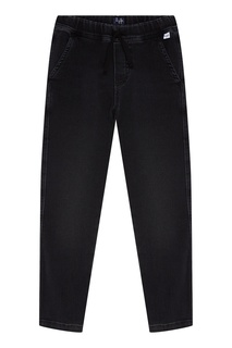 Черные джинсы с эластичным поясом Il Gufo
