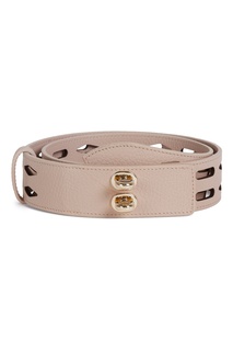 Широкий пудровый ремень Net Furla