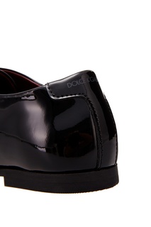 Черные лакированные туфли Dolce&Gabbana Children
