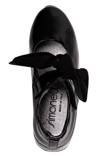 Черные лакированные туфли Simonetta Mini