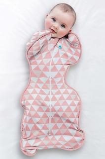 Розовая пеленка-кокон с ромбами Swaddle UP™ Love To Dream