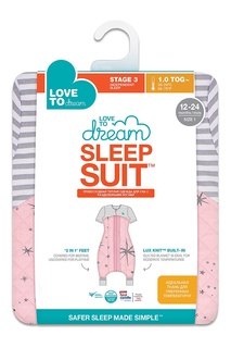 Розовый спальный комбинезон Love To Dream Sleep Suit™