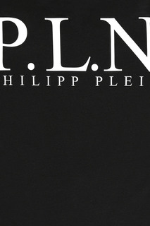 Лонгслив черного цвета с логотипом Philipp Plein Kids
