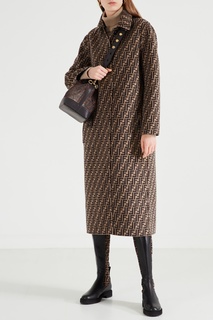 Комбинированные сапоги Fendi