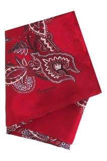 Красный платок с принтом Bonpoint