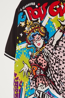 Рубашка с яркими принтами Dolce&Gabbana