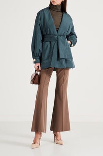 Куртка с пышными рукавами и шарфом Gucci