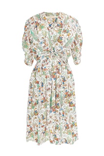Платье с принтом в виде всадников (60-е гг.) продано M Me R. Desplaces
