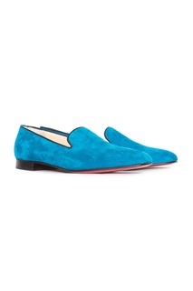 Ботинки Henriette Flat Veau Velours/GG Christian Louboutin