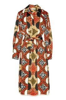 Винтажное платье с принтом (70-е гг.) Lanvin Vintage