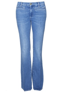 Голубые джинсы-клеш Marrakesh MiH Jeans