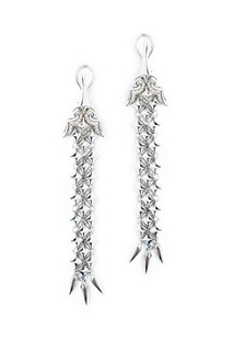 Серебряные длинные серьги Stephen Webster
