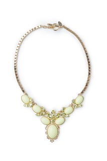 Колье из латуни и страз Anton Heunis