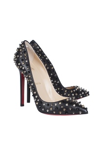 Кожаные туфли Pigalle Spikes 120 Nappa Christian Louboutin