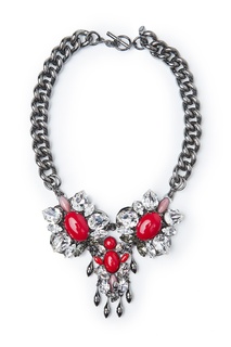 Колье из латуни и страз Anton Heunis