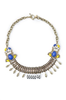 Колье из латуни и страз Anton Heunis