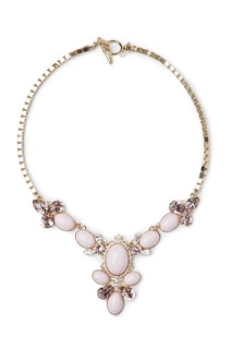 Колье из латуни и страз Anton Heunis