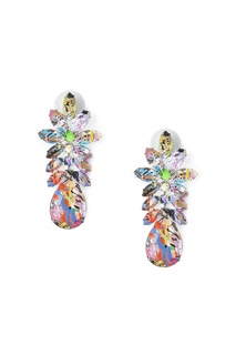 Серьги из кристаллов, смолы и металла TOM Binns