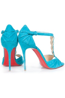 Замшевые босоножки Jazzy Doll 100 Suede Christian Louboutin