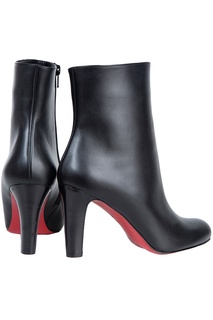 Кожаные ботильоны Miss Tack Booty 85 Calf/Cuoio Heel Christian Louboutin