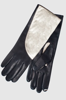 Кожаные перчатки Asymmetrical Clrblk Glove Diane Von Furstenberg