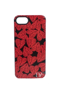 Чехол для iPhone 5 Free Hearts Red Diane Von Furstenberg